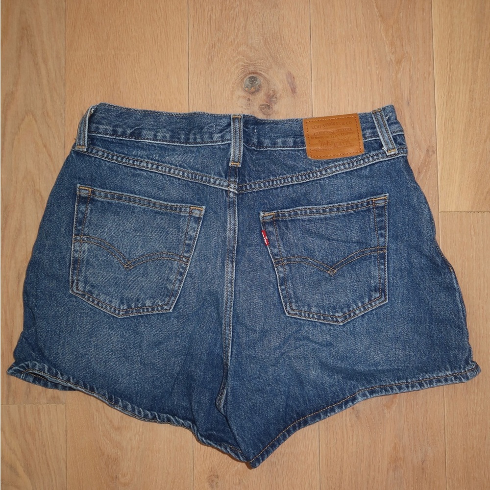 Vintage Levi’s Premium 80s Dark Washed Mom Shorts